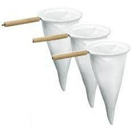 Cloth coffee strainer. Wood handle with metal ring. Pack of 3 - Walmart.com