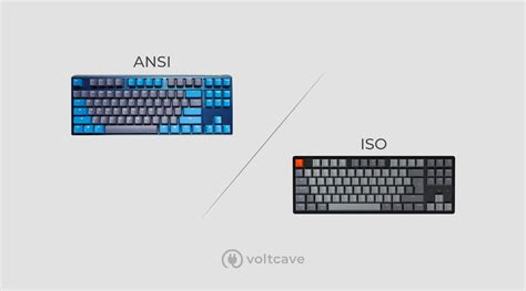 ANSI vs. ISO Keyboards: A Quick Guide – Voltcave