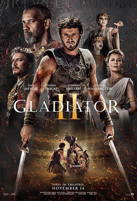 Gladiator 2 | Movie showtimes & tickets in UK cinemas | Flicks