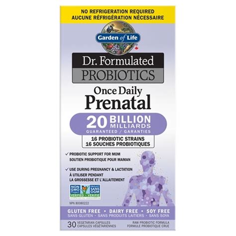 Garden of Life Probiotics Once Daily Prenatal Shelf Stable | Buywell ...