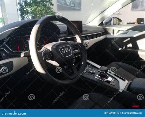 Interior of the Sportback Audi RS 5 of the Second Generation at the ...