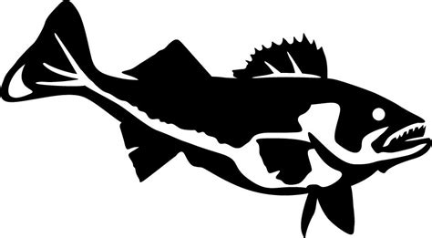 Hungry Walleye Wall Decal | Fish silhouette, Wall decals, Walleye