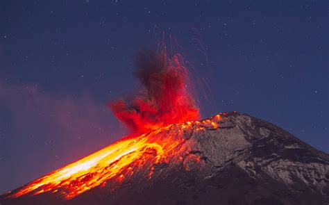 Así fue la explosión del volcán Popocatépetl | VIDEO- Grupo Milenio