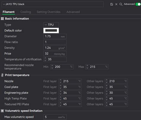 What is your TPU setting on Bambu Lab Studio - Bambu Lab X1 Series ...