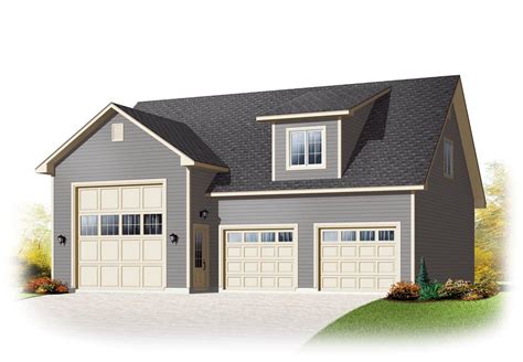 Plan 76374 | Garage Apartment - Drive-Through RV Garage Plan + Bonus ...