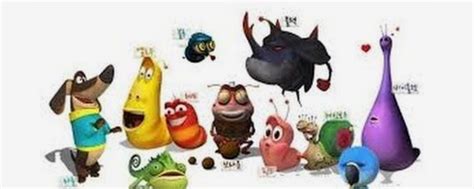 Larva cartoon