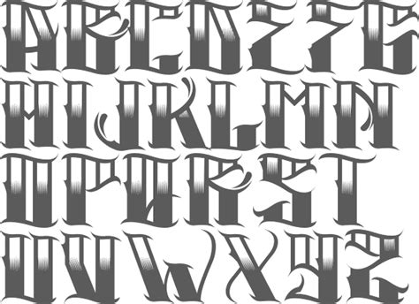 MyFonts: Gangster fonts