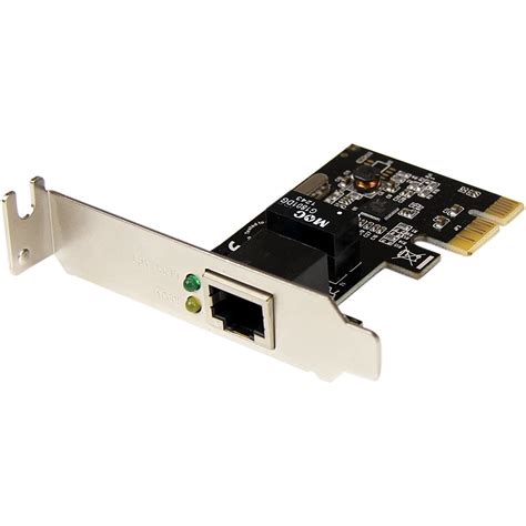 Shop StarTech.com 1 Port PCI Express PCIe Gigabit NIC Server Adapter ...