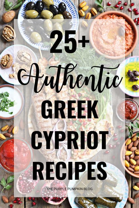 Traditional Authentic Greek Cypriot Recipes from Cyprus | Greek Meze ...