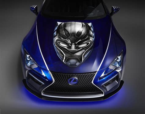 Carro do Pantera Negra: conheça o futurista Lexus LC 500