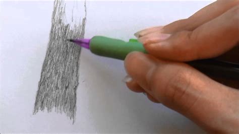 Drawing Wood Texture for Trees - YouTube