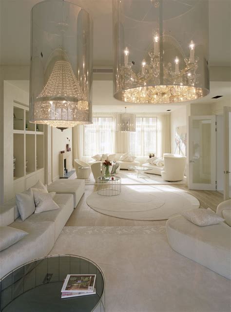 Living Room Designs With Impressive Chandeliers - Top Dreamer