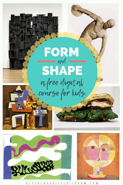 Shape and Form- A free Digital Mini Drawing Course - The Kitchen Table ...