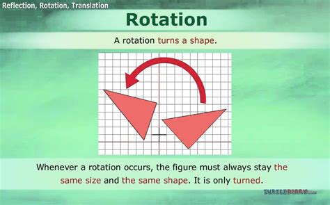 translation rotation and reflection worksheet