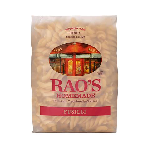 Rao's Homemade Fusilli Pasta - Shop Pasta at H-E-B