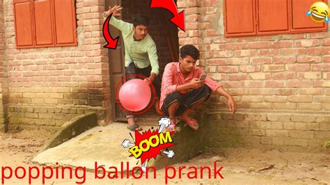 Best Balloon Blast Prank with Popping Balloons Crazy REACTION with ...