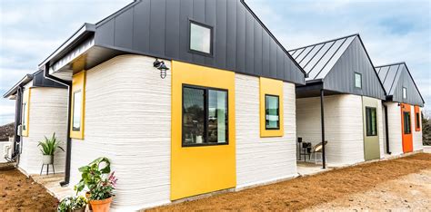 3D-printed houses completed for Austin’s homeless population