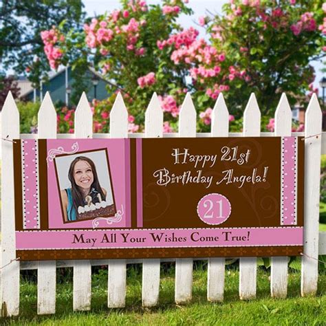 Personalized Photo Birthday Party Banner - Birthday Fun