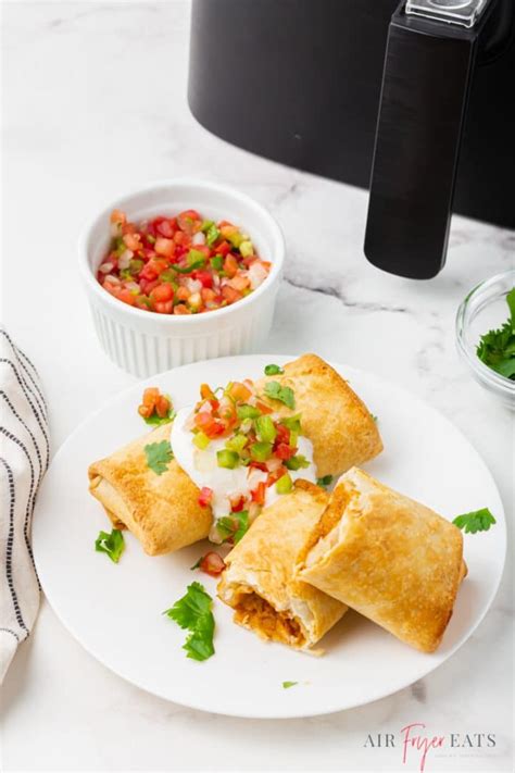 Air Fryer Frozen Chimichanga