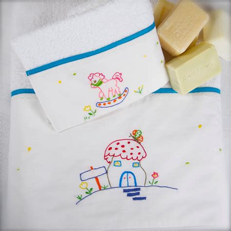 Baby Towel Hand Embroidered Newborn Gift Baby Gift - Etsy