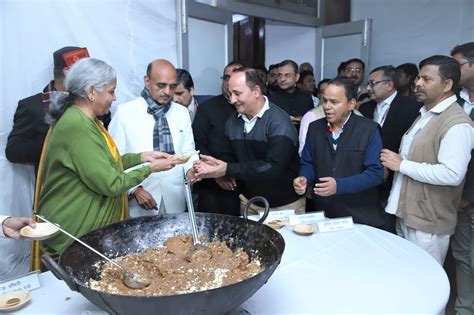 Union Budget 2023: FM Nirmala Sitharaman performs Halwa ceremony — Know ...