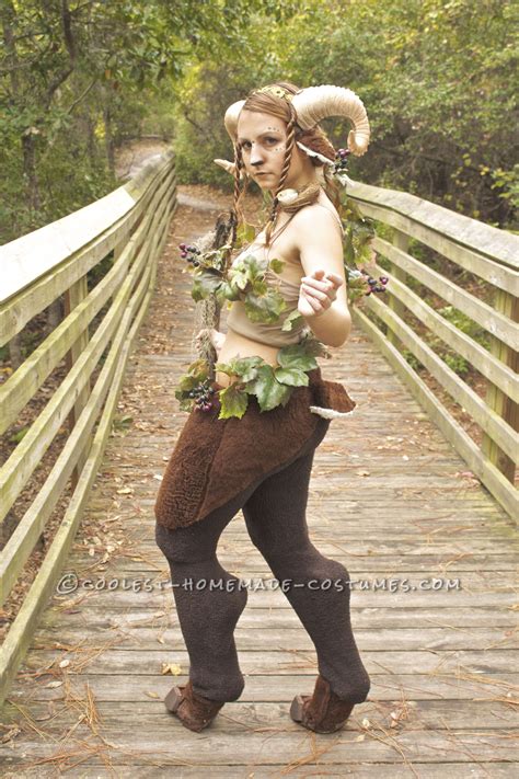 Beautiful Homemade Satyr Costume | Satyr costume, Cool halloween ...