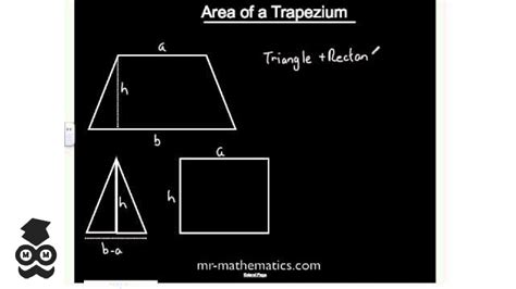 Proof of Area of Trapezium Mathematics Revision | GCSE Maths | Mr ...