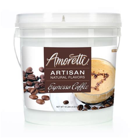 Natural Espresso Coffee Artisan Flavor — Amoretti