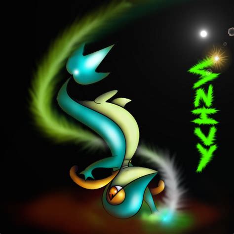 Shiny Snivy by Torterria on DeviantArt