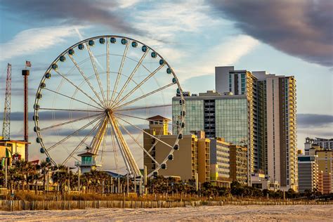 Photography Art Beautiful Sky Morning Myrtle Beach Skywheel Print - Etsy