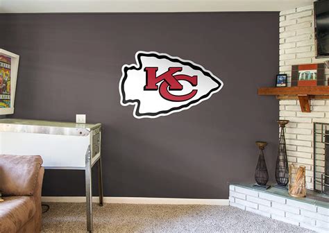 Kansas City Chiefs Logo Wall Decal | Shop Fathead® for Kansas City ...