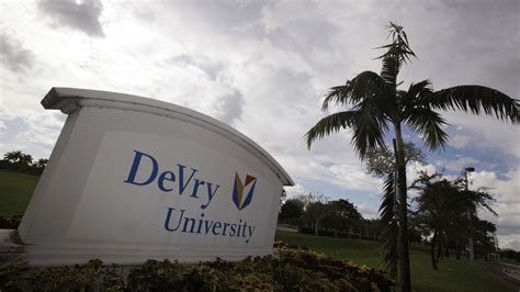 Education Department says DeVry University defrauded students : NPR