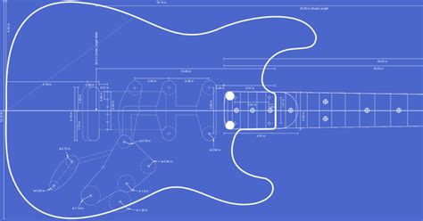 Fender Stratocaster Guitar Templates | Electric Herald