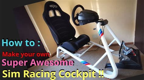 Building a Sim Racing Rig DIY! - YouTube