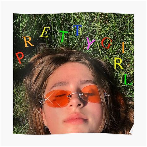 "Clairo - Pretty Girl Album Cover" Poster for Sale by charlottetsui ...