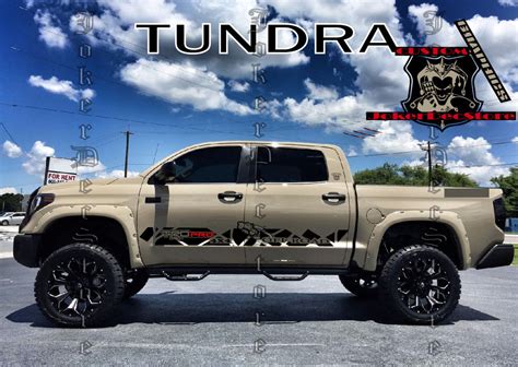 New Design for Toyota Tundra Tacoma TRD Pro Decals TRD | Etsy