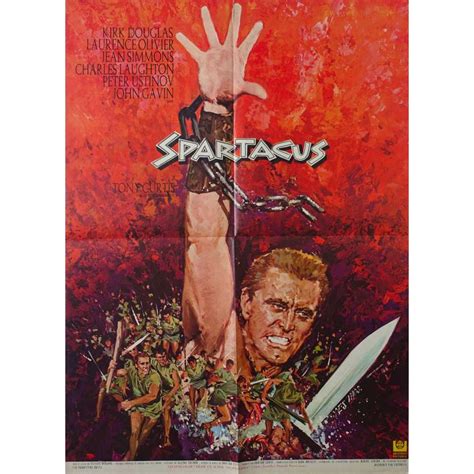 SPARTACUS Movie Poster 23x32 in.