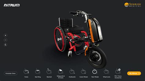 Sunrise Medical - Wheelchair Configurator :: Behance