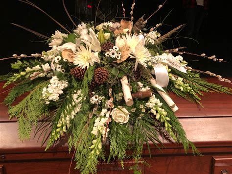 BRH375 | Funeral floral, Casket flowers, Funeral floral arrangements