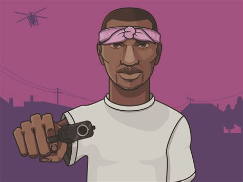 Cesar Vialpando- GTA San Andreas by Yura Zalipaev on Dribbble San ...