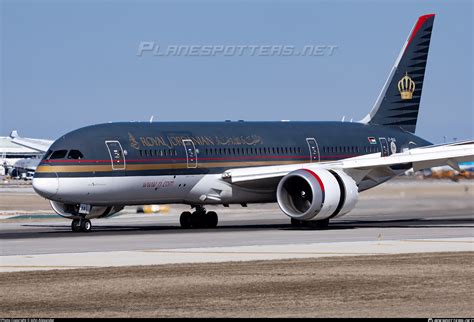 JY-BAA Royal Jordanian Boeing 787-8 Dreamliner Photo by John Alexander ...