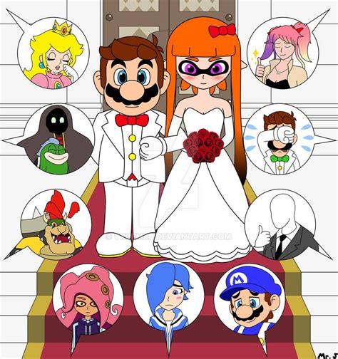 Mario and Meggy's Wedding by TrueMrJ on DeviantArt | Super mario art ...