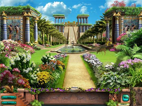 Hanging garden of Babylon | Gardens of babylon, Hanging garden, Fantasy ...