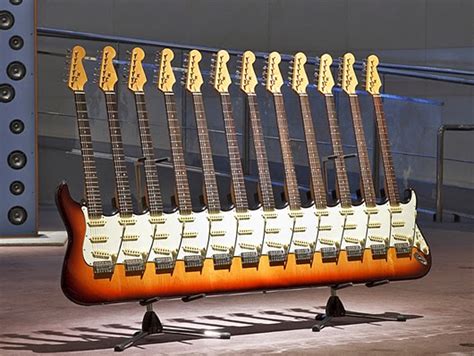 Multi-neck guitars.