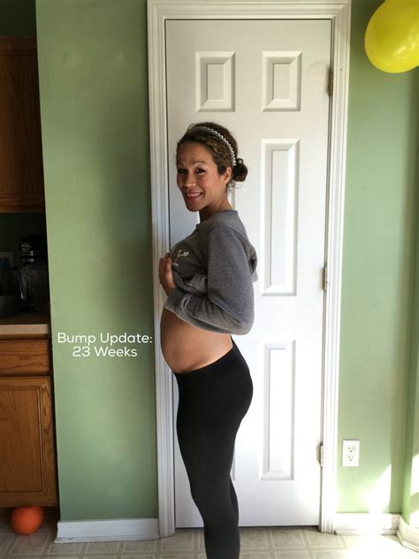 PREGNANCY: 23 Weeks Bump Update - Diary of a Fit Mommy