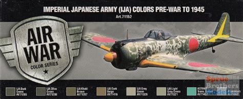 VAL71169 Vallejo Model Air Set - Imperial Japanese Navy (IJN) Colors ...