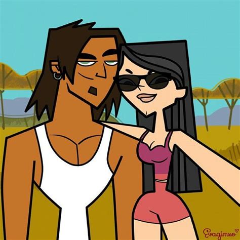 Alejandro and Heather selfie | Total drama island, Drama, Cartoon movie ...