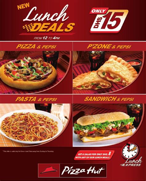 Damn Planet! for smart shopper: Pizza Hut lunch express specials