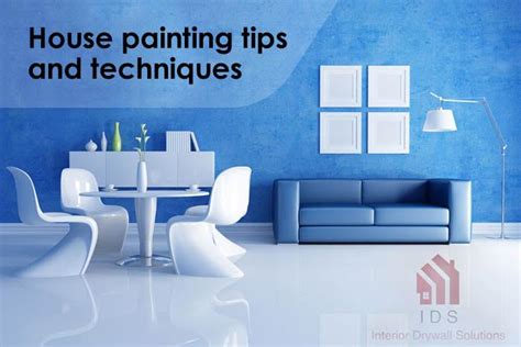 House painting tips and techniques