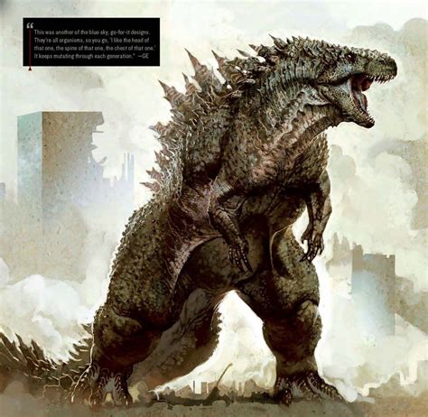 12 Gorgeous Early Concept Designs For Godzilla | Godzilla-He's Back ...